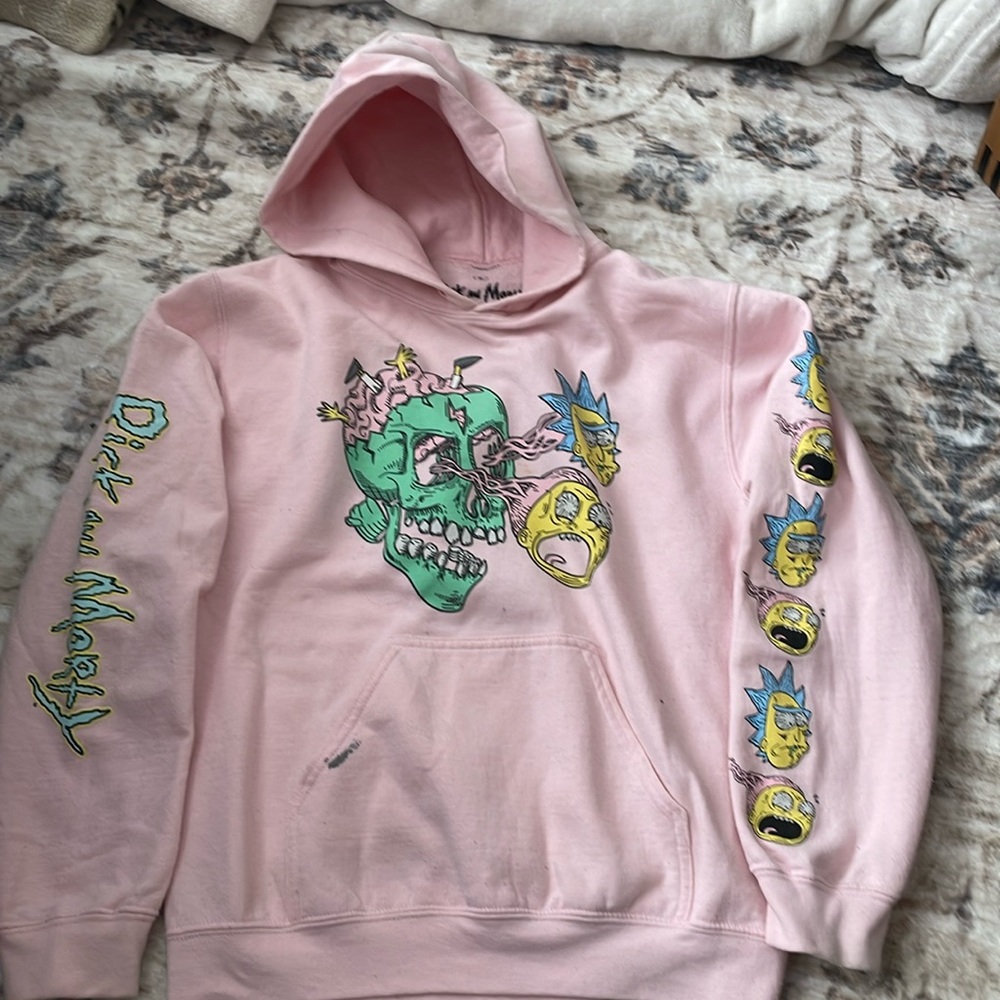 Rick and Morty Sweatshirt. Adult Small